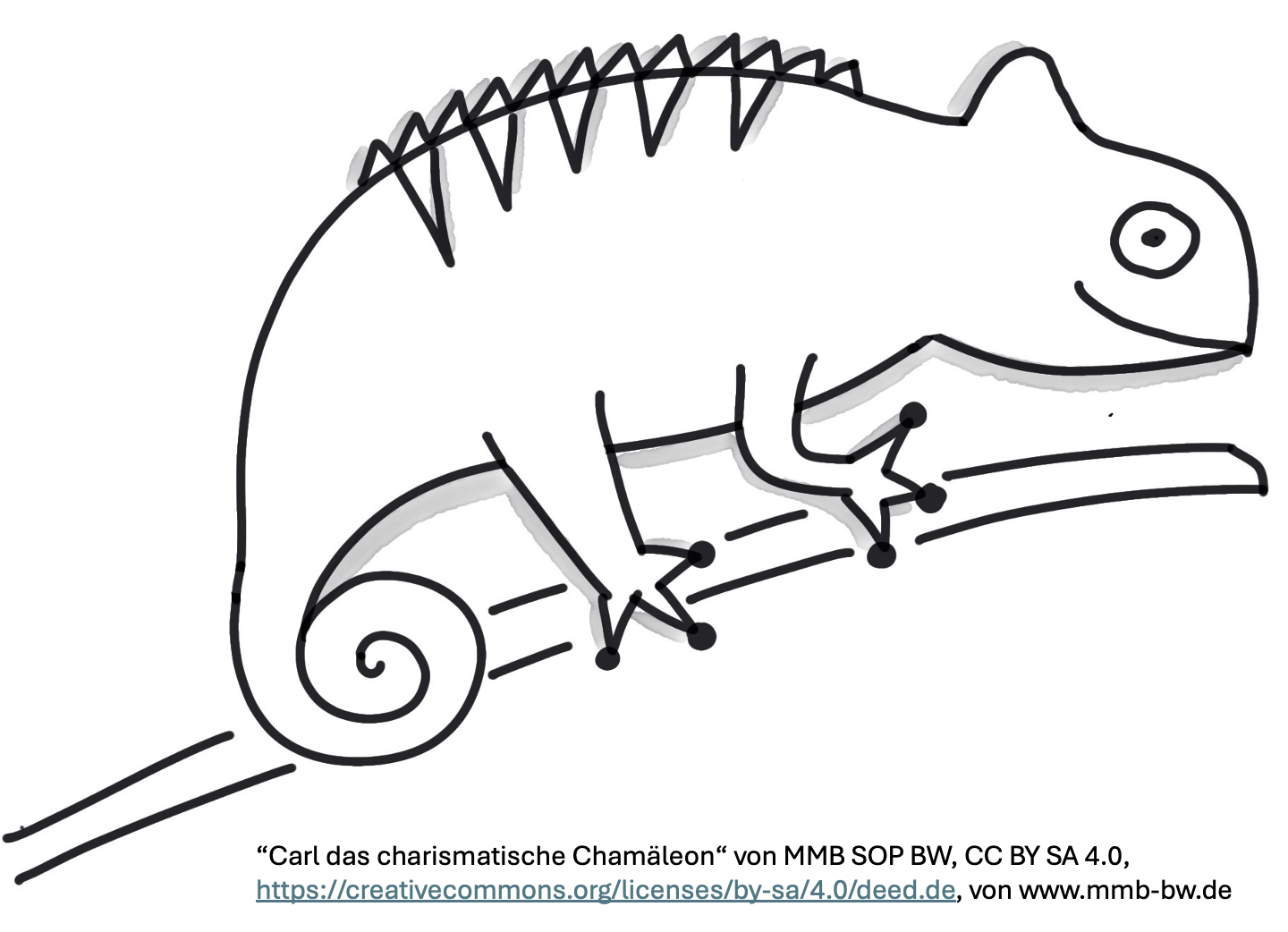 Das Bild zeigt ein freies Bild, dass direkt mit dem Lizenztext gekennzeichnet wurde.